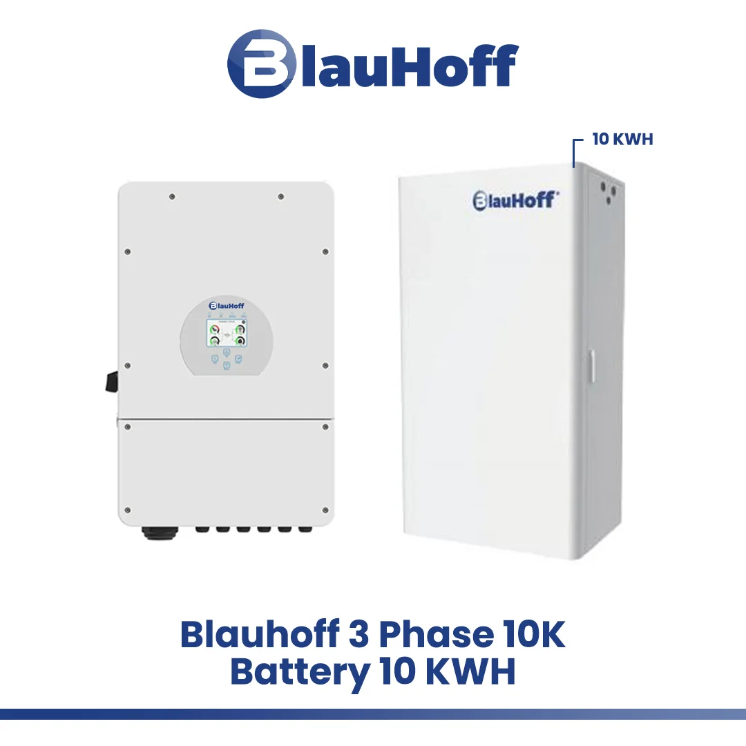 Blauhoff set | 10kWh inverter + 10kWh solar panel battery