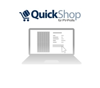 QuickShop – Your digital shopping advisor for PV components