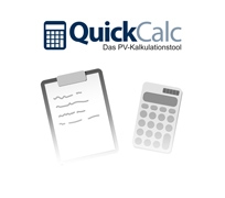 QuickCalc  -  Das PV-Kalkulationstool für Komplettsysteme